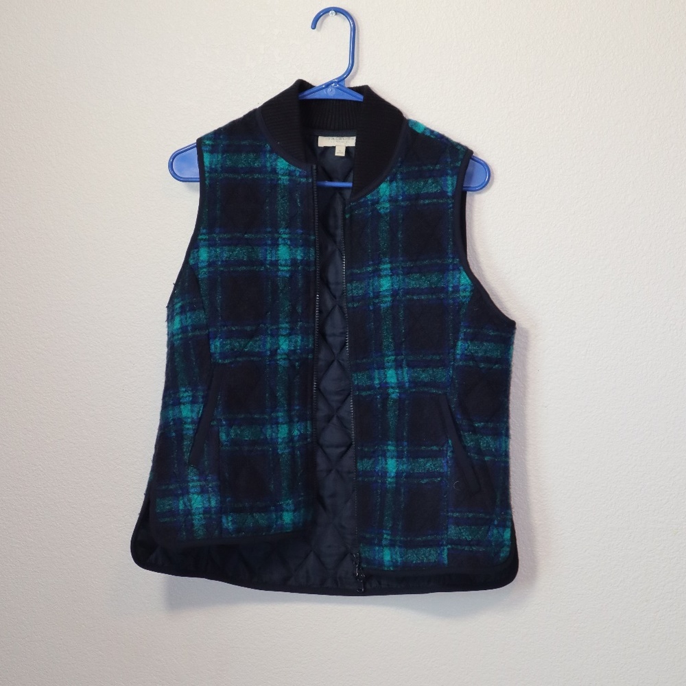 Plaid Vest